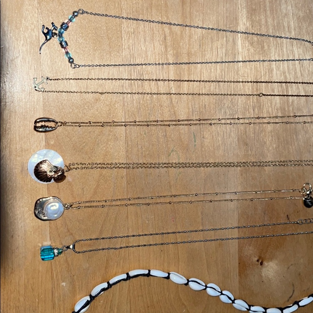 Set of 7 Necklaces